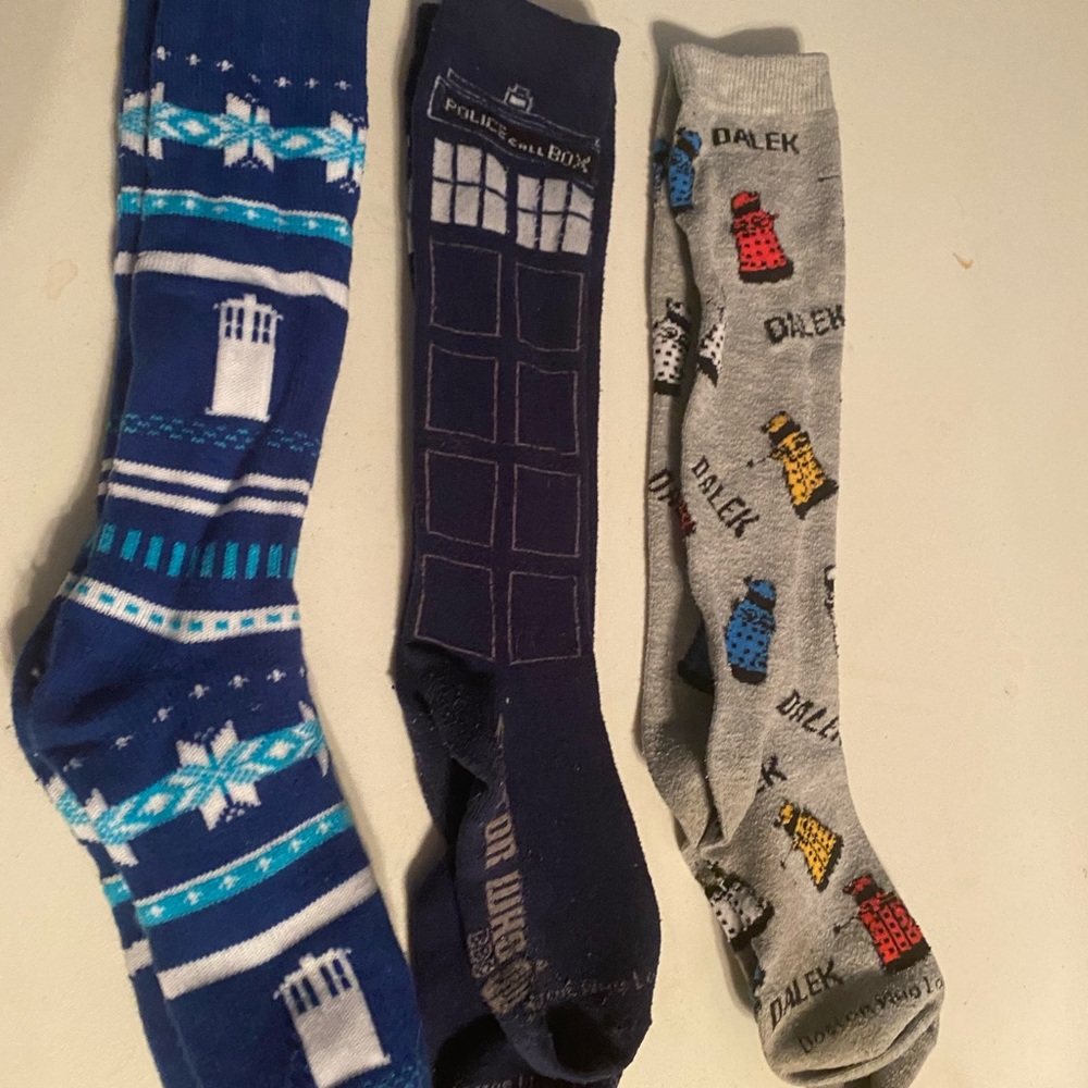 Dr. Who sock bundle